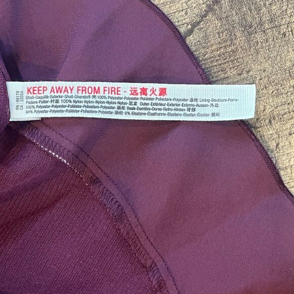 Free People Intimately Turn It On Cami Sequins Layered Plum Prune Large NEW NWT - Picture 10 of 13